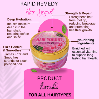 CHERRY BLOSSOM RAPID REMEDY HAIR YOGURT